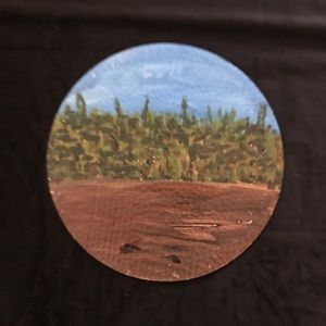 Colorful Hand Design Plate